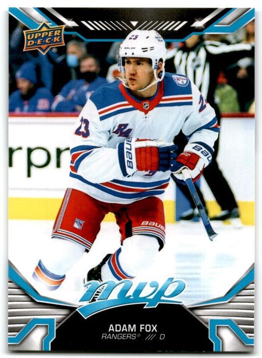 2022-23 Upper Deck MVP Adam Fox New York Rangers #33