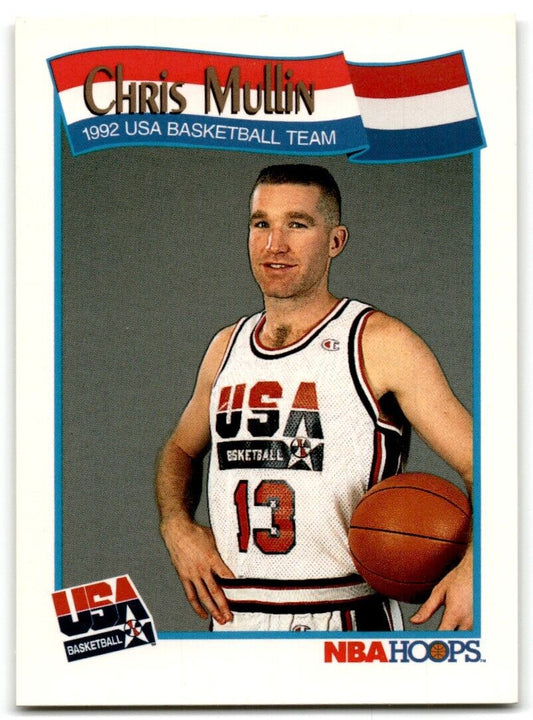 1991-92 Hoops McDonald's Chris Mullin USA #581