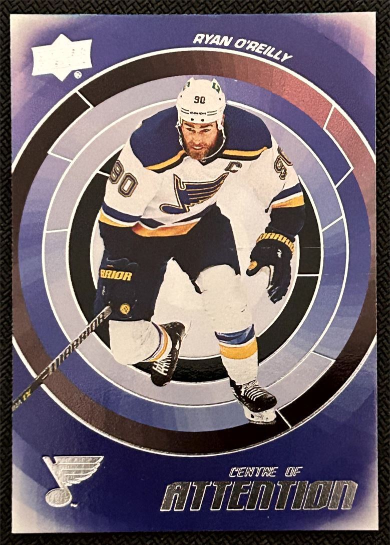 2022-23 Upper Deck Centre of Attention Ryan O'Reilly St. Louis Blues #CA-7