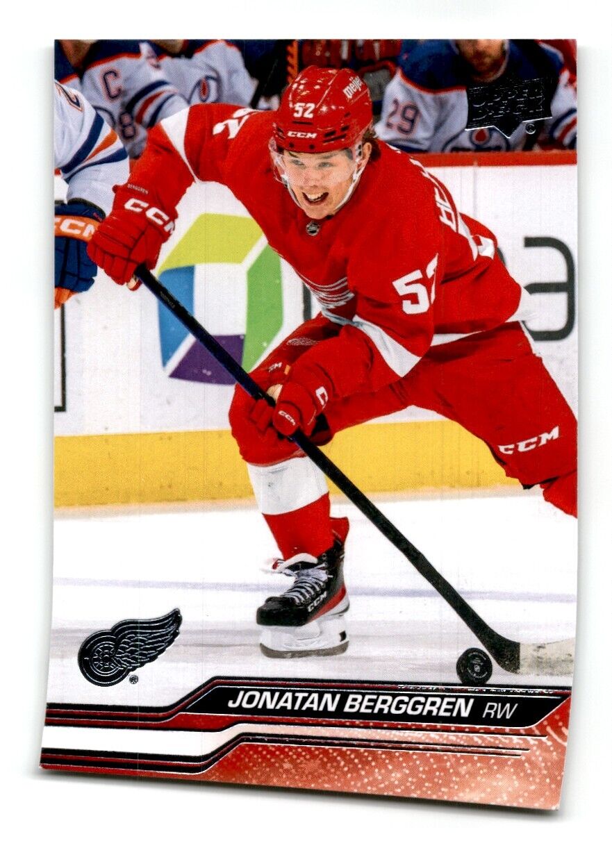 2023-24 Upper Deck Jonatan Berggren Detroit Red Wings #314