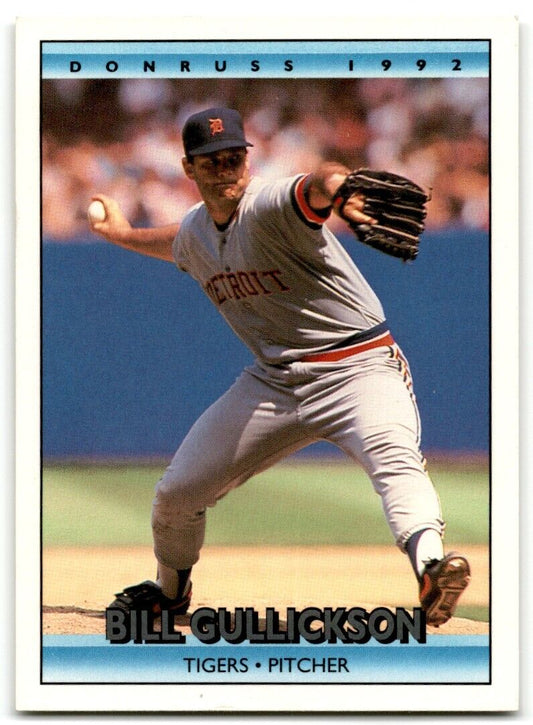 1992 Donruss Bill Gullickson Detroit Tigers #131