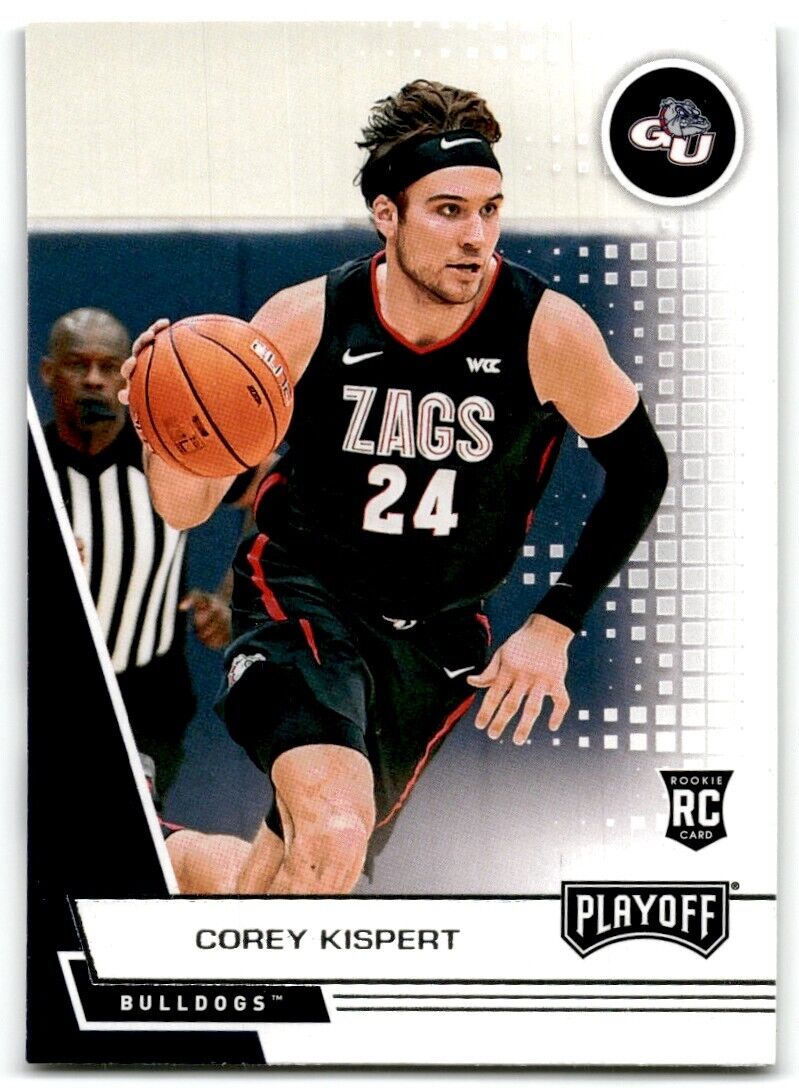 2021-22 Panini Chronicles Playoff Draft Picks Corey Kispert Gonzaga Bulldogs