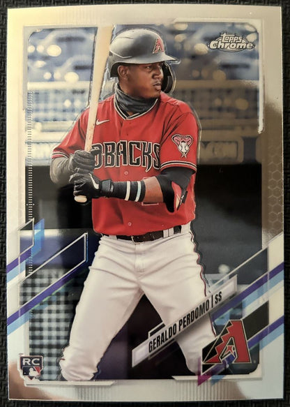 2021 Topps Chrome Update Geraldo Perdomo Arizona Diamondbacks #USC66