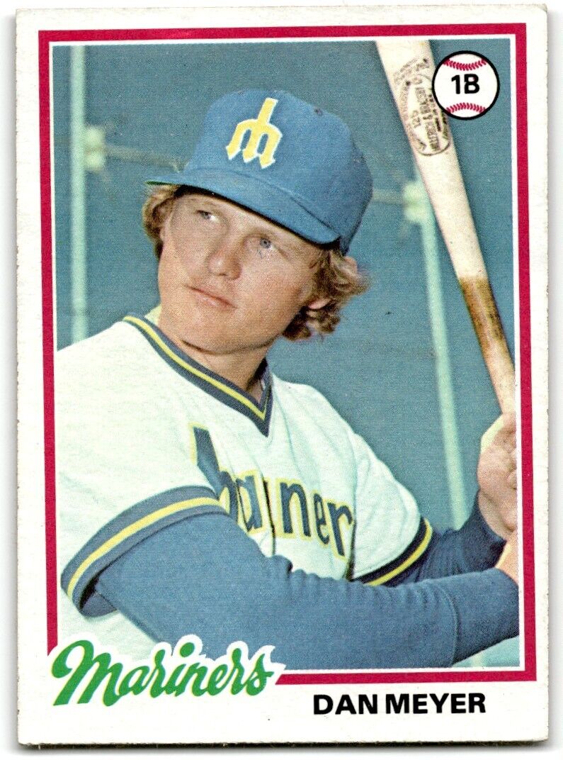 1978 Topps Dan Meyer Seattle Mariners #57