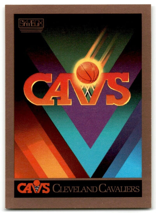 1990-91 SkyBox Cleveland Cavaliers Cleveland Cavaliers #332