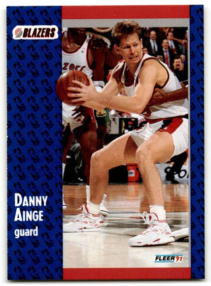 1991-92 Fleer Danny Ainge Portland Trail Blazers #167