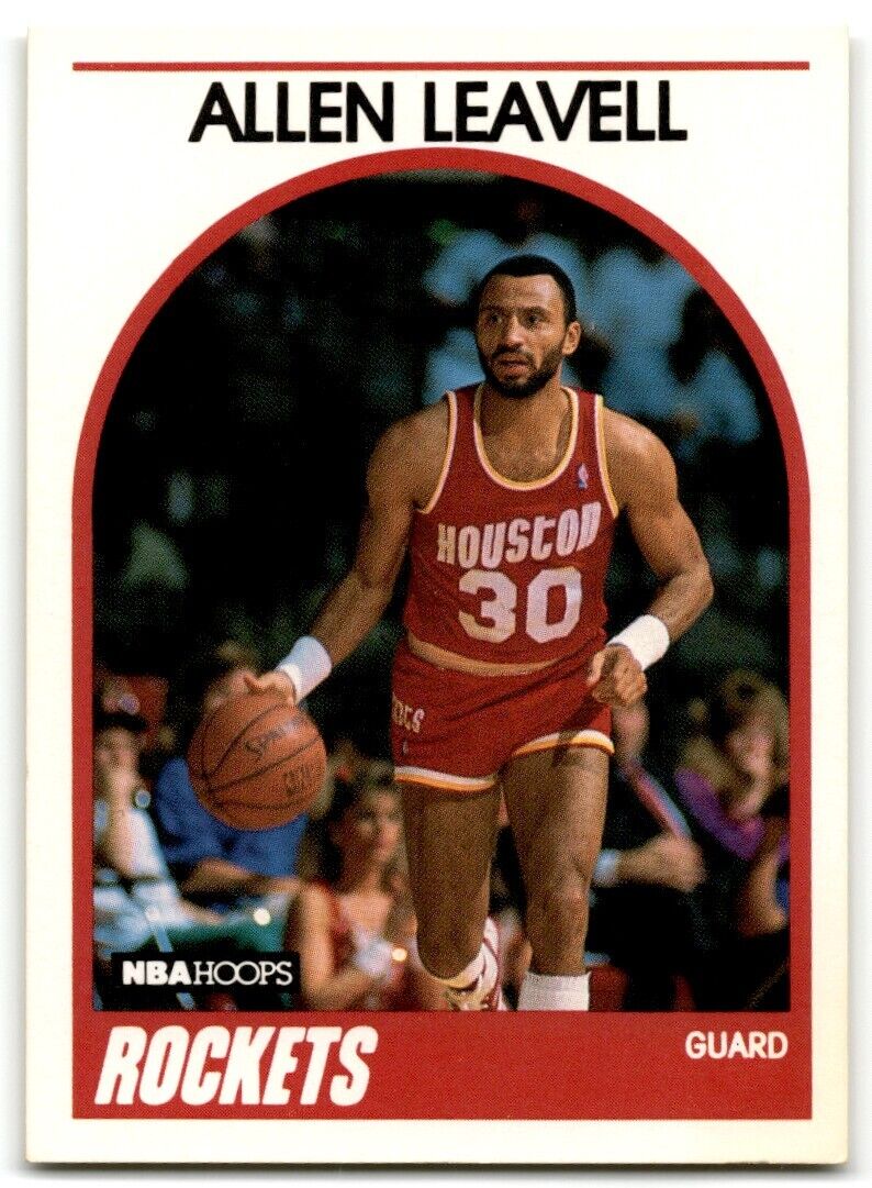 1989-90 Hoops Allen Leavell Houston Rockets #77