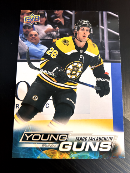 2022-23 Upper Deck Young Guns #220 Marc McLaughlin Boston Bruins JUMBO