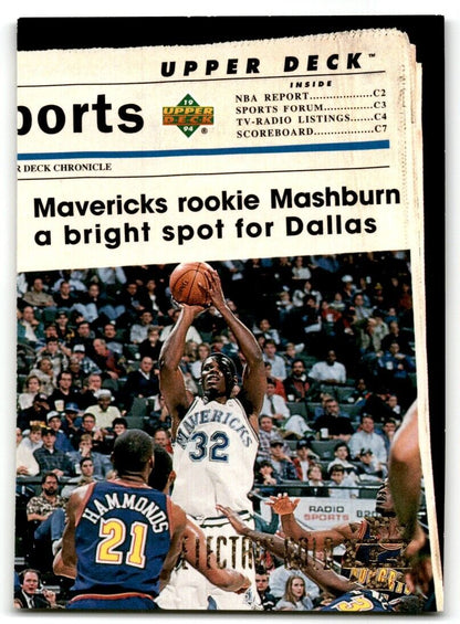 1994-95 Upper Deck Jamal Mashburn Dallas Mavericks #204