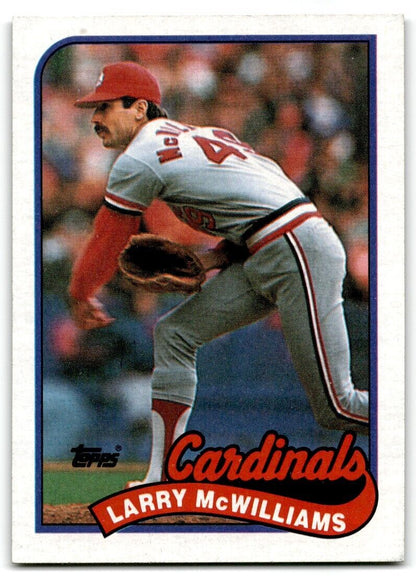 1989 Topps Larry McWilliams St. Louis Cardinals #259