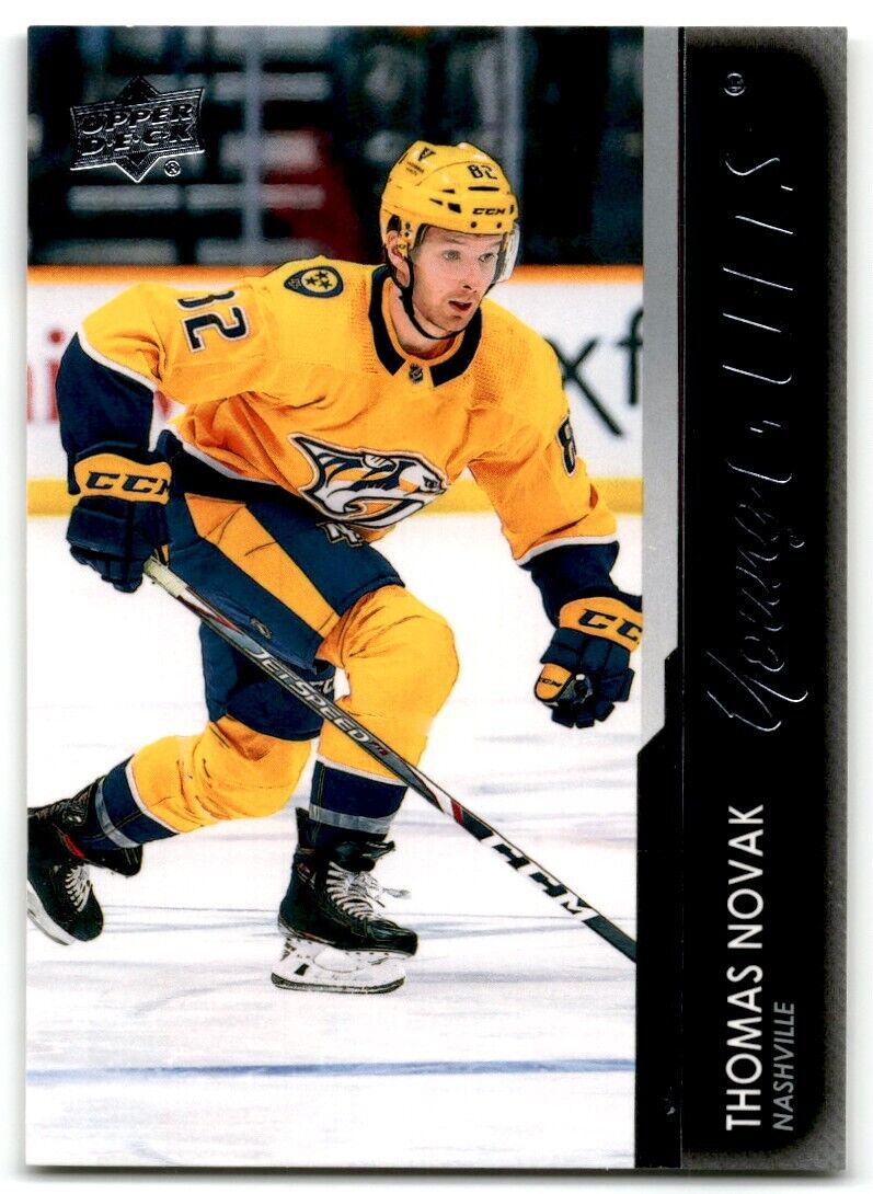 2021-22 Upper Deck Thomas Novak Rookie Nashville Predators #476