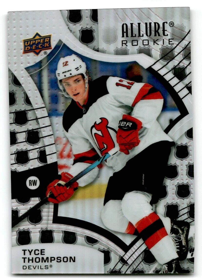 2021-22 Upper Deck Allure Tyce Thompson Rookie New Jersey Devils #129