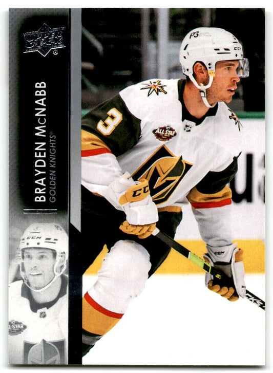 2021-22 Upper Deck Brayden McNabb Vegas Golden Knights #434