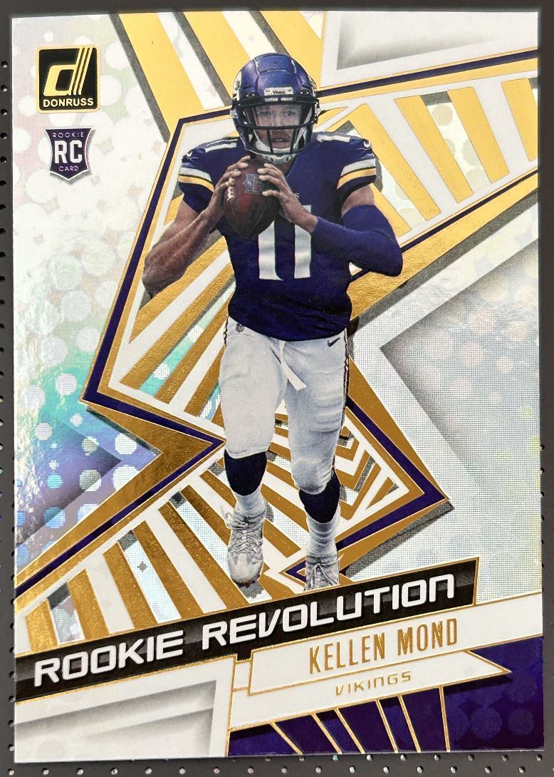 2021 Donruss Kellen Mond Rookie Minnesota Vikings #REV-KMO