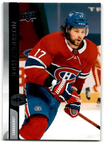 2020-21 Upper Deck Josh Anderson Montreal Canadiens #572