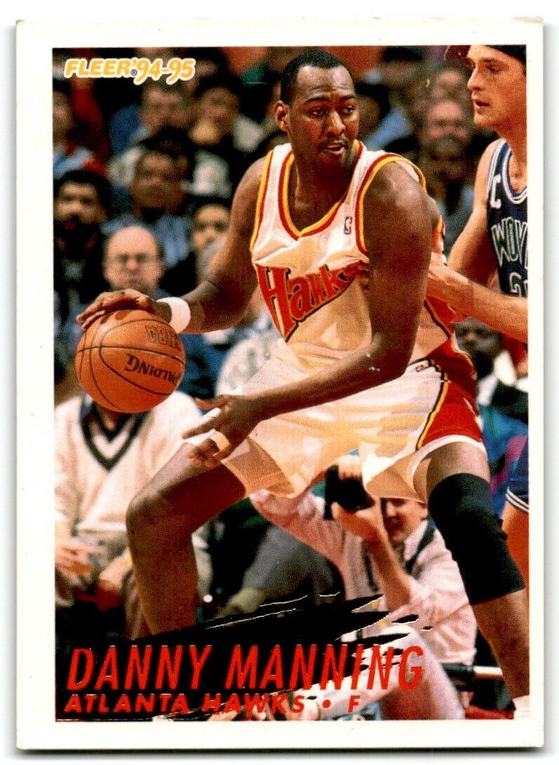 1994-95 Fleer Danny Manning Atlanta Hawks #8