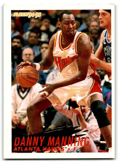 1994-95 Fleer Danny Manning Atlanta Hawks #8