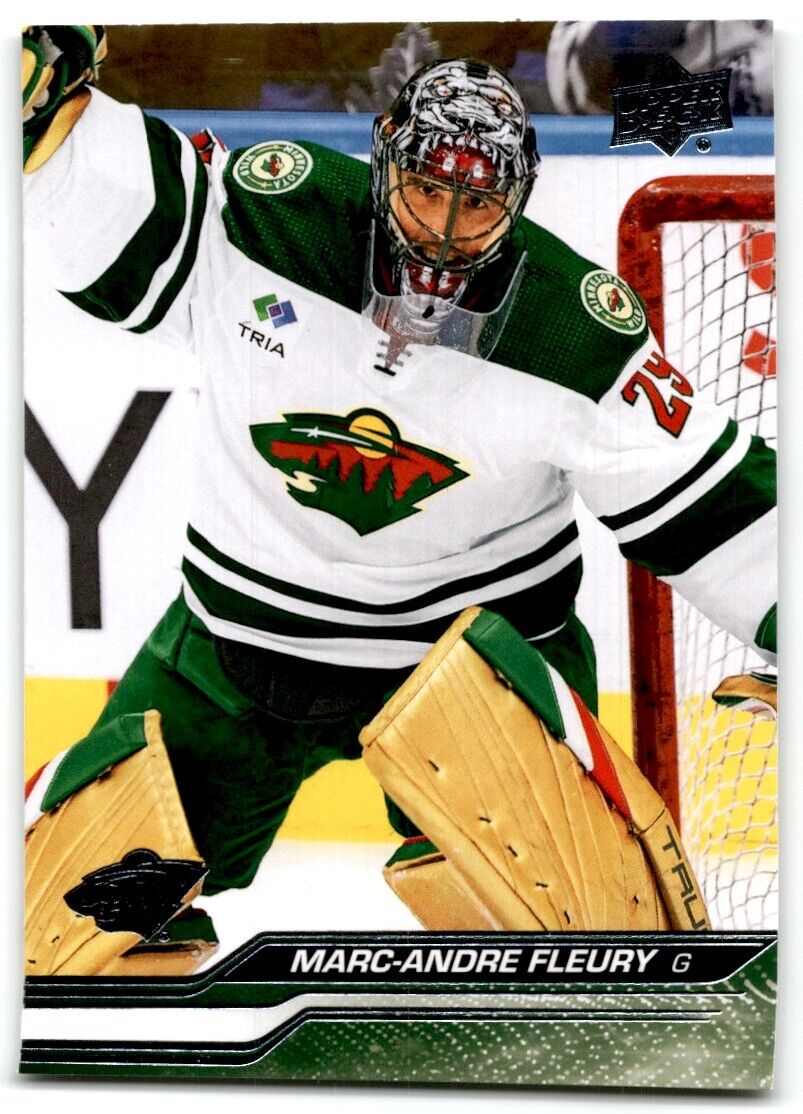 2023-24 Upper Deck Marc-Andre Fleury Minnesota Wild #93