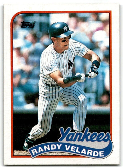 1989 Topps Randy Velarde New York Yankees #584