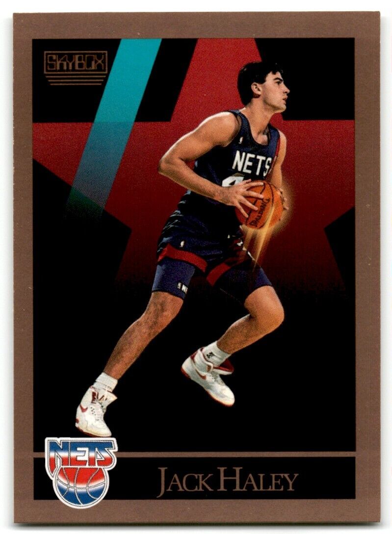 1990-91 SkyBox Jack Haley Rookie New Jersey Nets #180