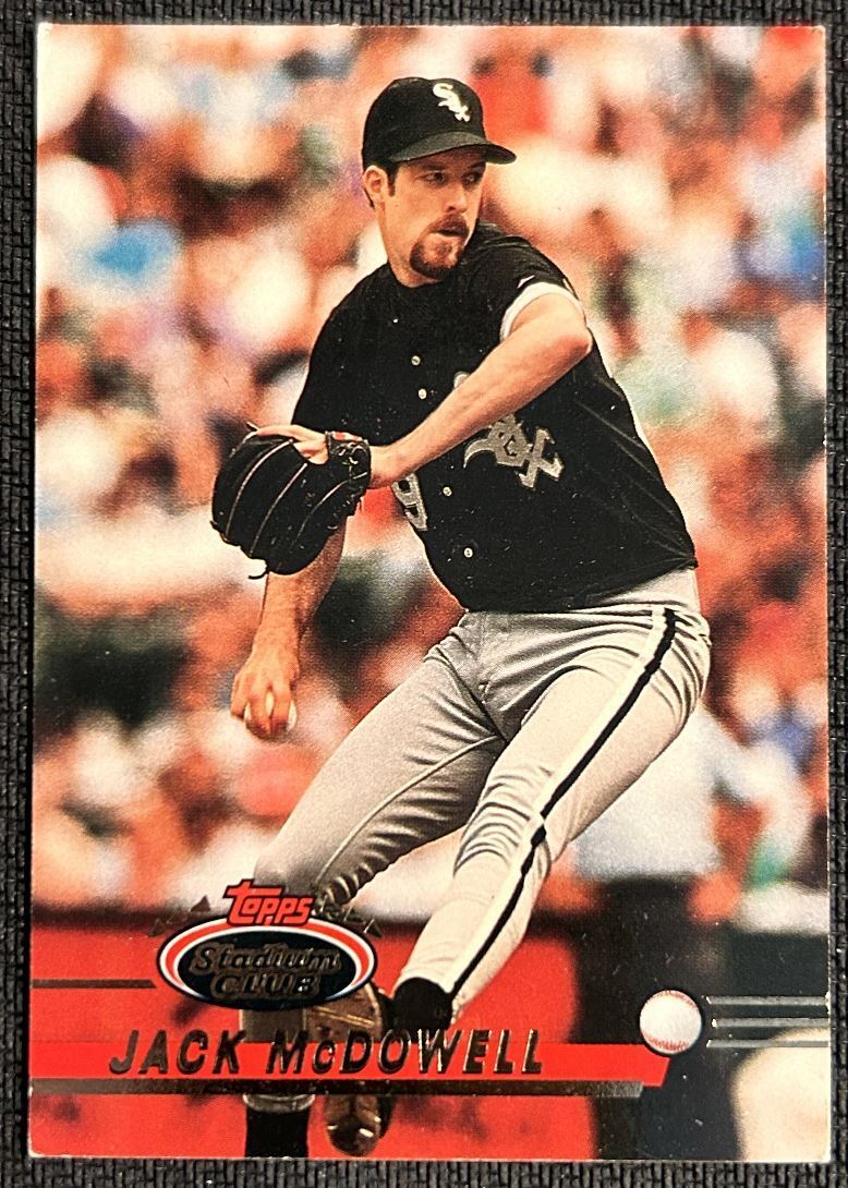 1993 Topps Stadium Club Jack McDowell Chicago White Sox #75