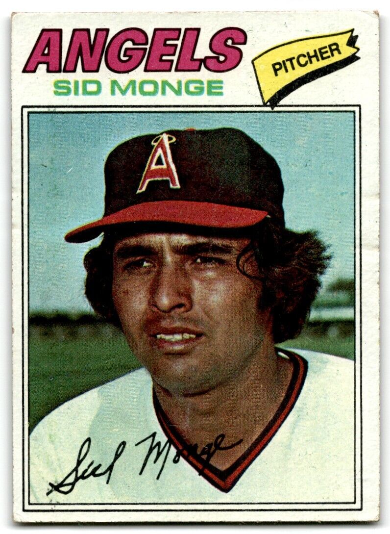 1977 Topps Sid Monge California Angels #282