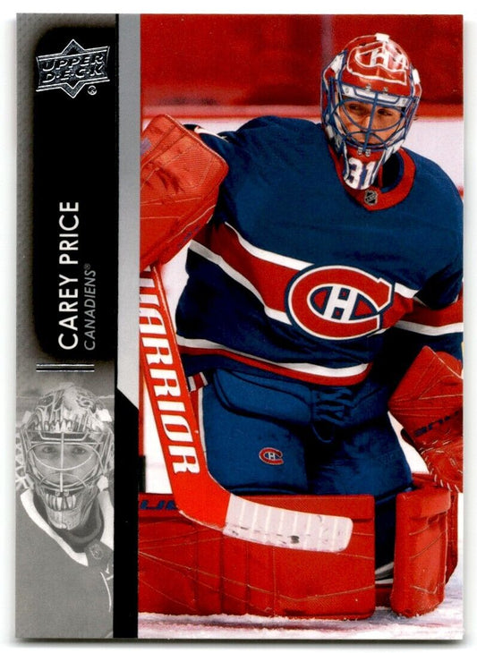 2022-23 Upper Deck Carey Price Montreal Canadiens #347