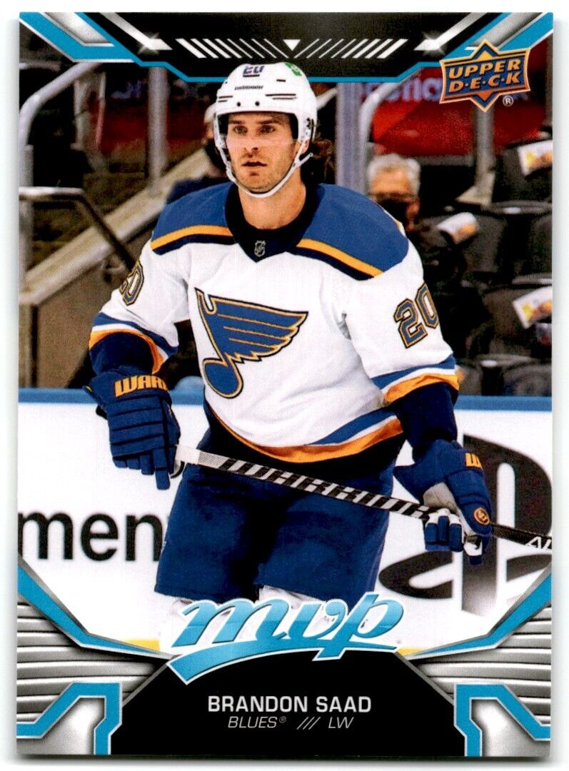 2022-23 Upper Deck MVP Brandon Saad St. Louis Blues #150