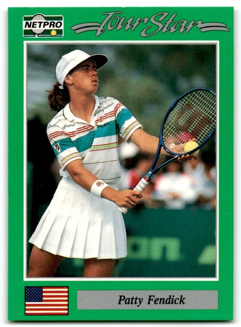 1991 Protennis player Cards Netpro Tour Star Patty Fendick #64