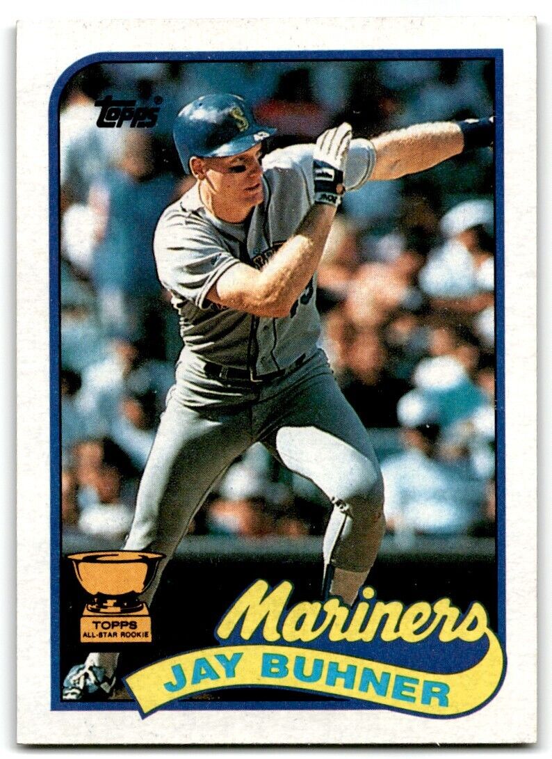 1989 Topps Jay Buhner Seattle Mariners #223