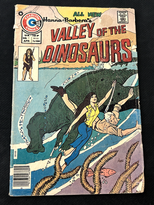 Valley of the Dinosaurs Charlton Comic, Vol 2 No 7, April 1976