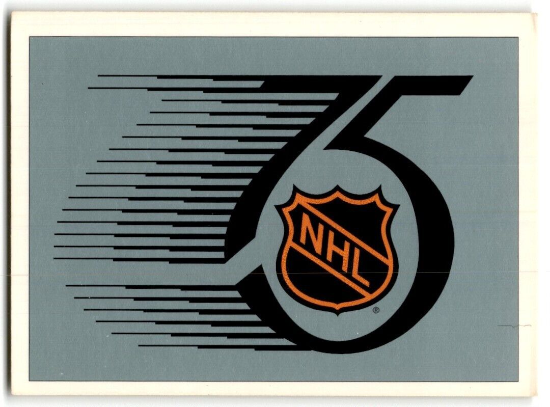 1992-93 Classic 75th Anniversary Checklist 2 NHL #100