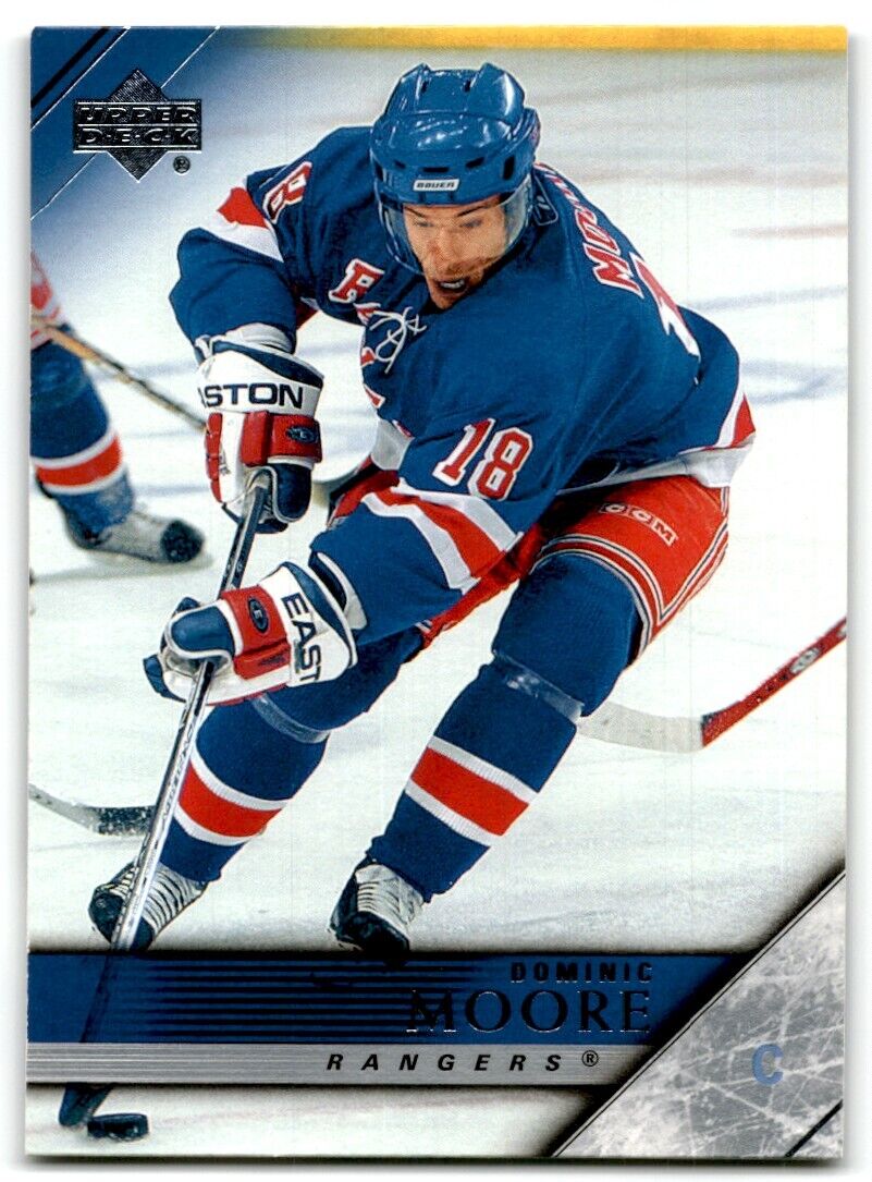 2005-06 Upper Deck Dominic Moore New York Rangers #379