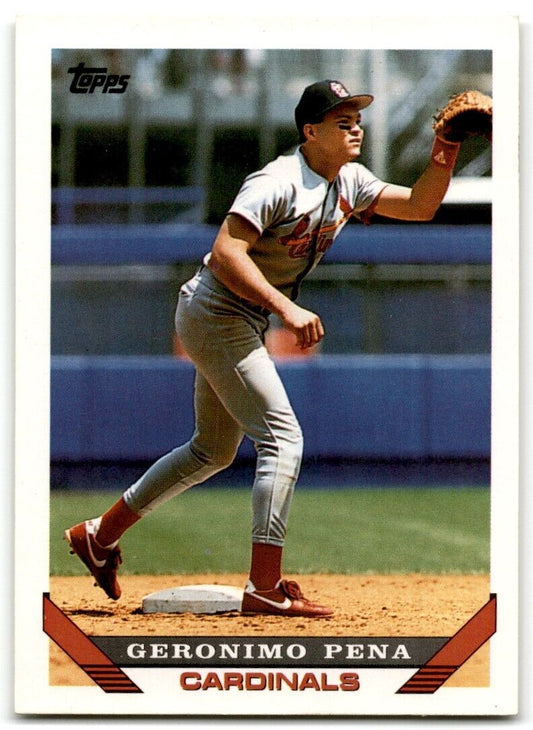 1993 Topps Geronimo Pena St. Louis Cardinals #312