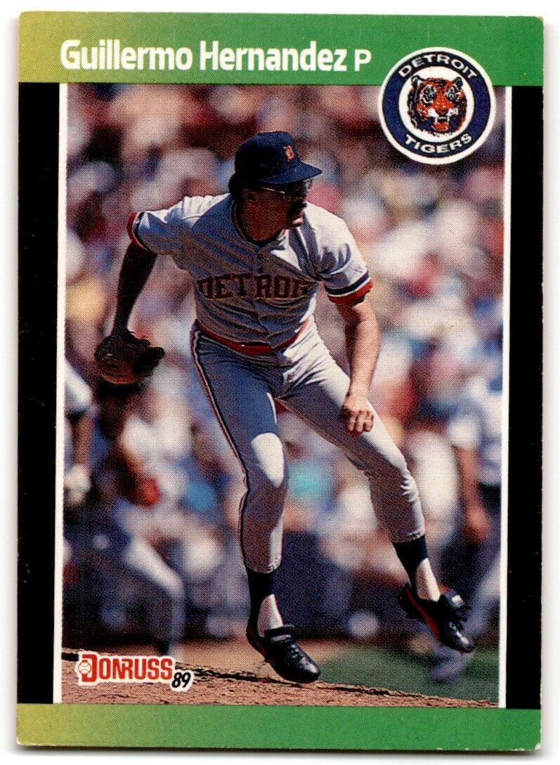 1989 Donruss Guillermo Hernandez Detroit Tigers #62