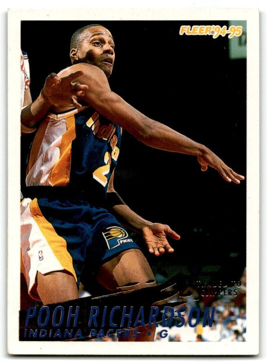 1994-95 Fleer Pooh Richardson Los Angeles Clippers #93