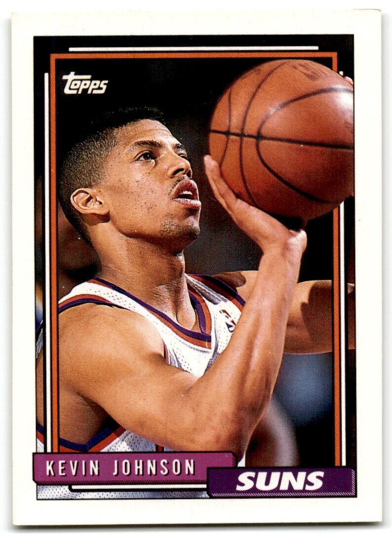 1992-93 Topps Kevin Johnson Phoenix Suns #190