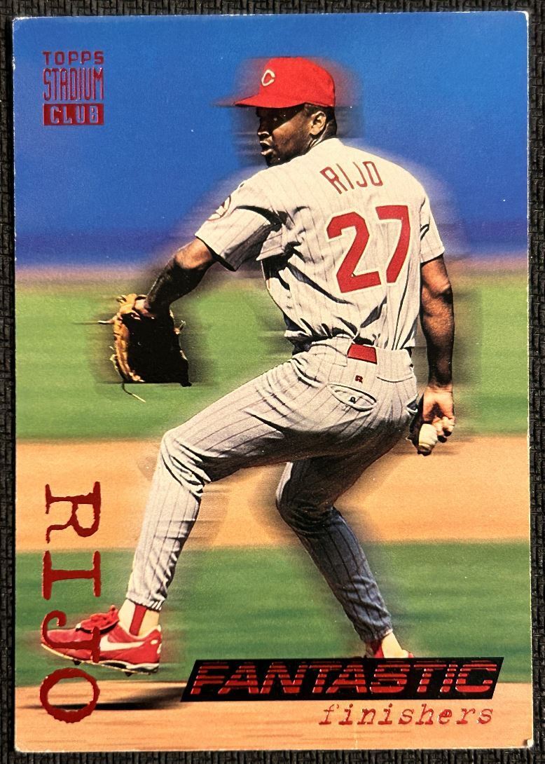 1994 Stadium Club Jose Rijo Cincinnati Reds #715