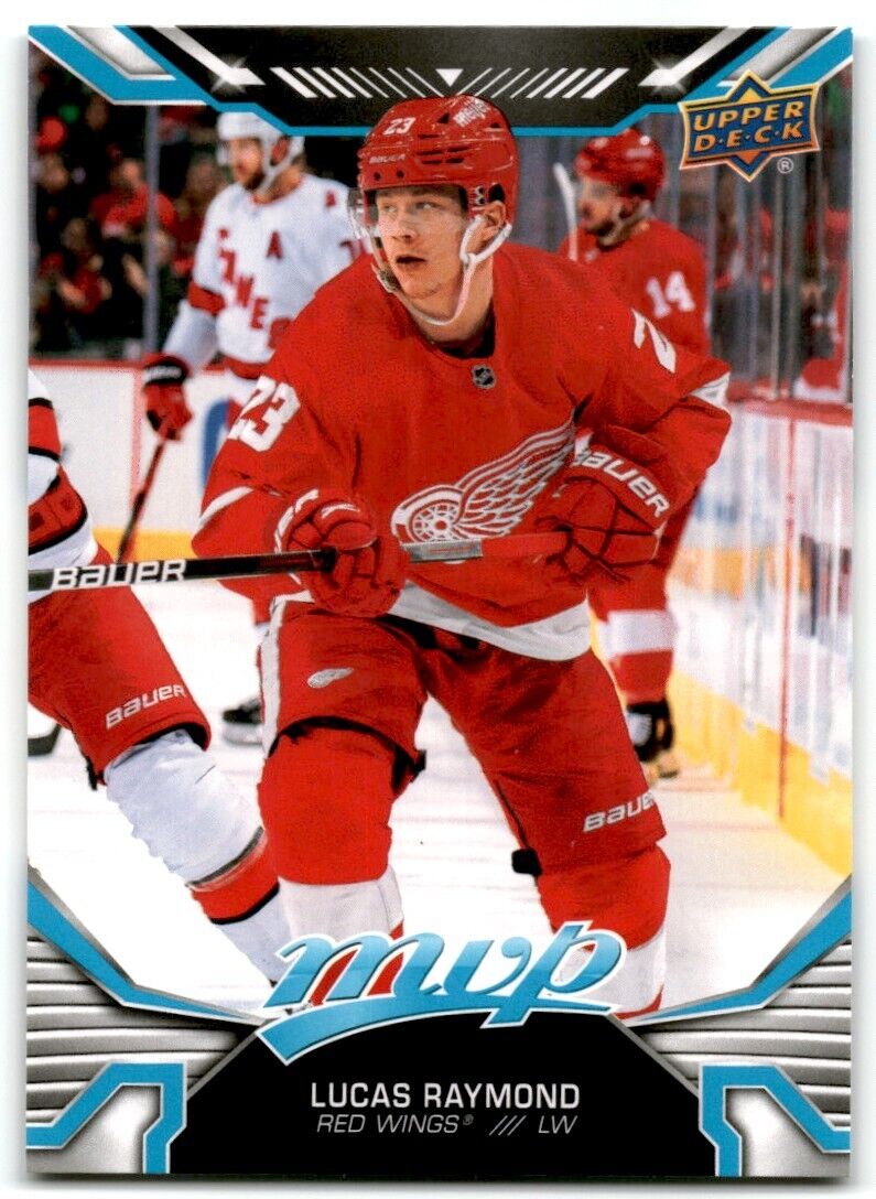 2022-23 Upper Deck MVP Lucas Raymond Detroit Red Wings #1