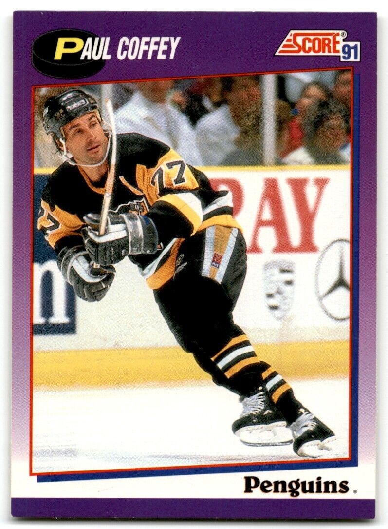 1991-92 Score American Paul Coffey Pittsburgh Penguins #115