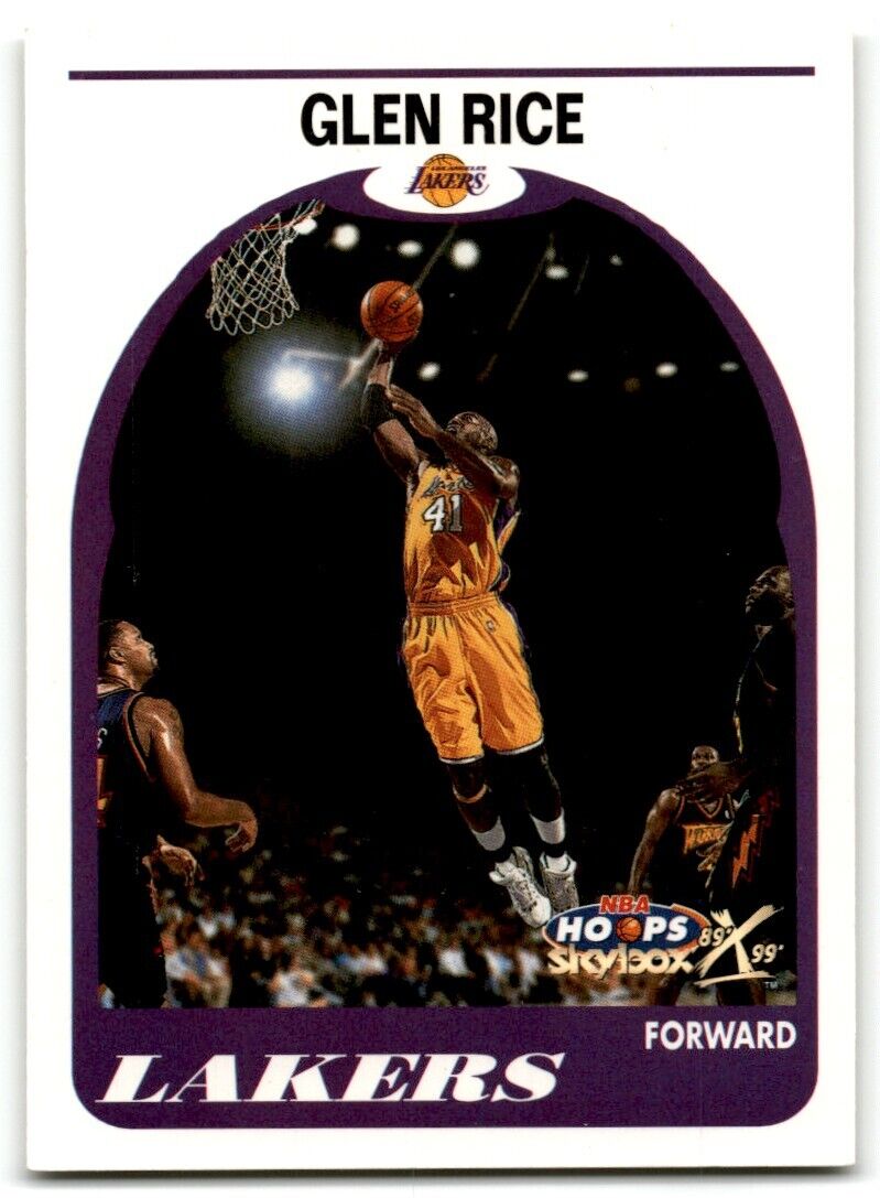 1999-00 Hoops Decade Glen Rice Los Angeles Lakers #33