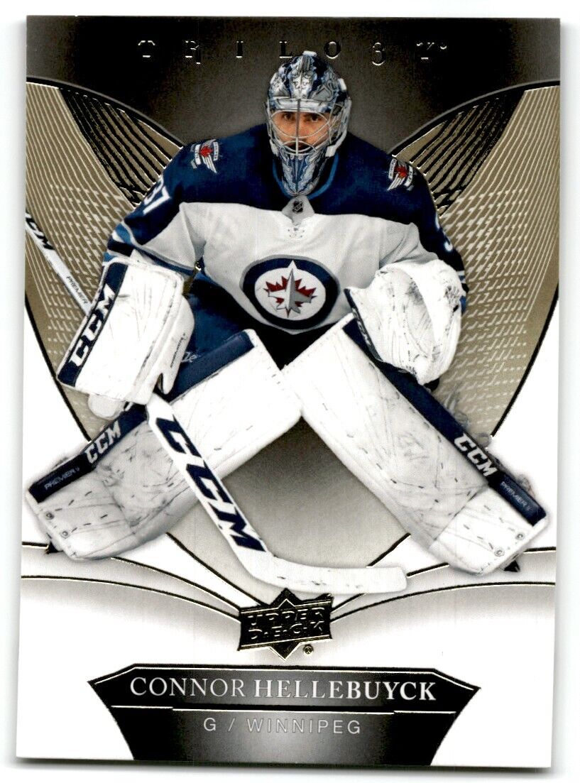 2018-19 Upper Deck Trilogy Connor Hellebuyck Winnipeg Jets #37