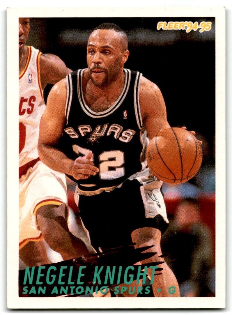 1994-95 Fleer Negele Knight San Antonio Spurs #206