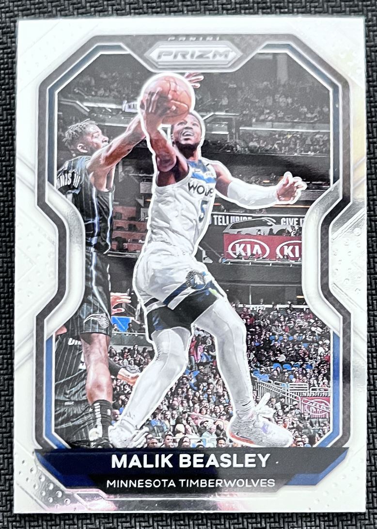 2020-21 Panini Contenders Optic Malik Beasley Minnesota Timberwolves #33