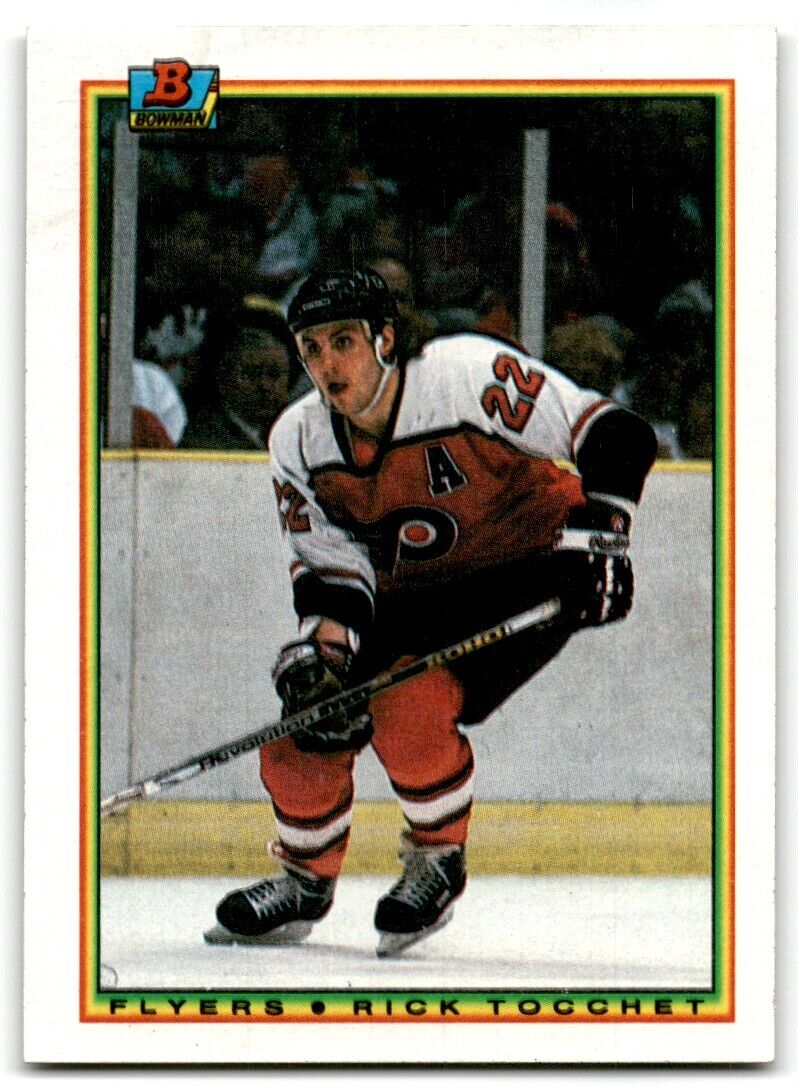 1990-91 Bowman Rick Tocchet Philadelphia Flyers #108