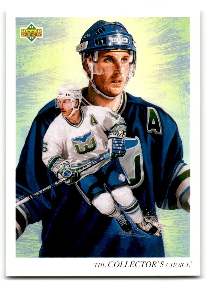 1992-93 Upper Deck Pat Verbeek Hartford Whalers #7