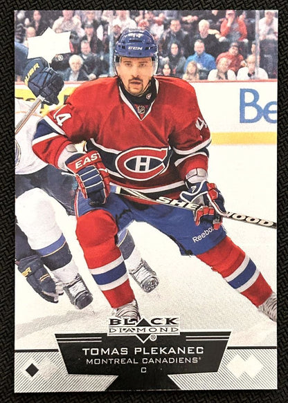 2012-13 Upper Deck Black Diamond Tomas Plekanec Montreal Canadiens #47