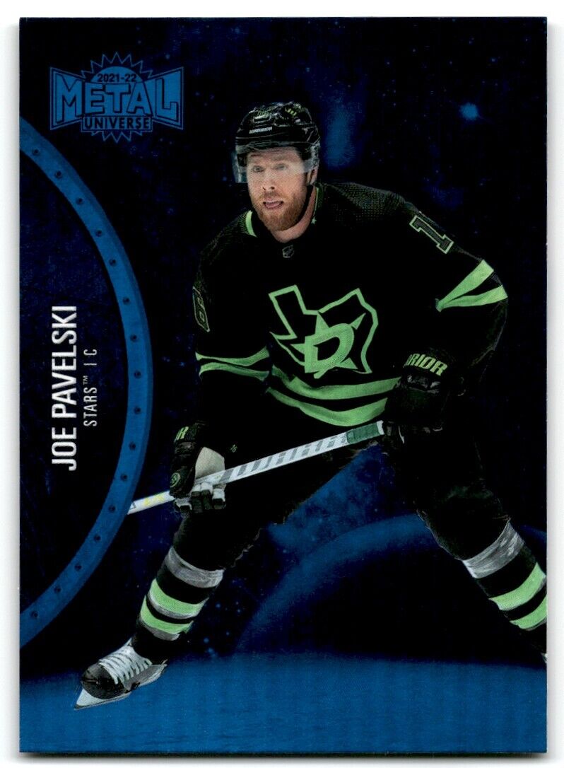 2021-22 Skybox Metal Universe Joe Pavelski Dallas Stars #116