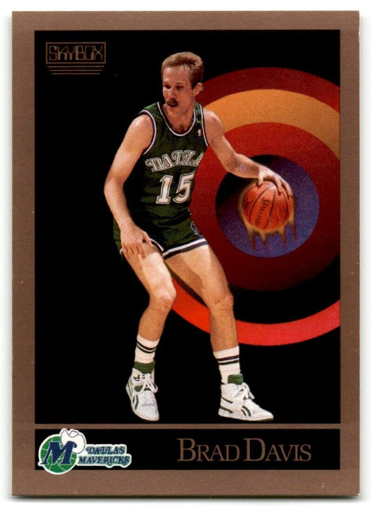 1990-91 SkyBox Brad Davis Dallas Mavericks #62