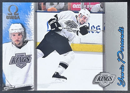 1997-98 Pacific Omega Dark Gray Yanic Perreault Los Angeles Kings #111